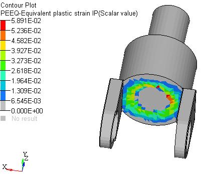 Meshing is carried out by using Hypermesh software as Hypermesh is dedicated software largely used for meshing. Meshing is an important step in FEA analysis.