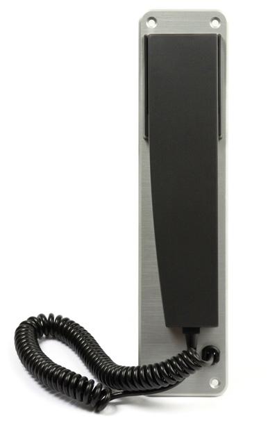 2.4 Handset item no. 1008097100 The Handset accessory is available for the IP Flush Master Station.