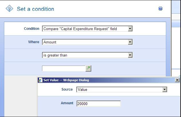 3. The next drop-down (the third) allows us to choose a condition type for our Conditional Branch.
