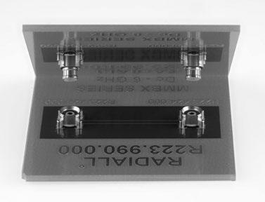 MMBX Demo board Part number R223 990 000 Note 2 SMT receptacles Panel drilling P01 P02 mm inch Threading maxi mini maxi mini A 1.4 1.2.055.047 ØA M7 x 0.75 B 5.16 5.203.