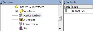 Interfaces Each operation is named using the <SHORT-NAME> element. The name specified here will form part of the name used by the RTE to refer to the operation in your code.