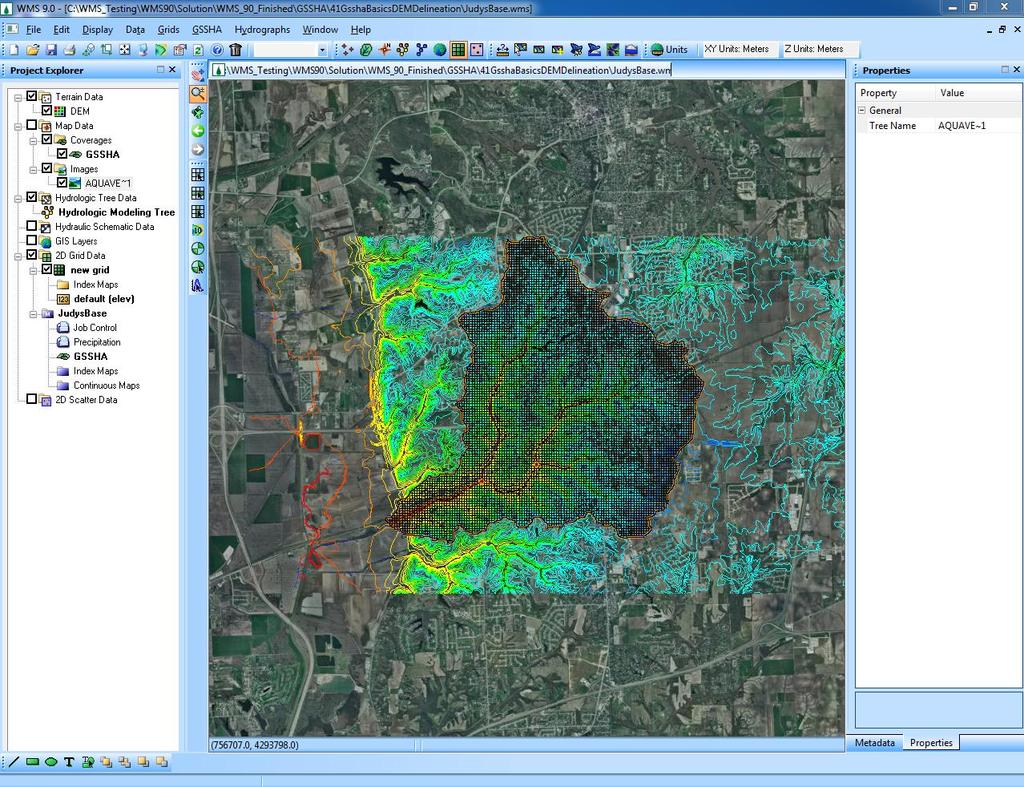 Objectives Learn how to delineate a watershed from a DEM using the hydrologic modeling wizard.