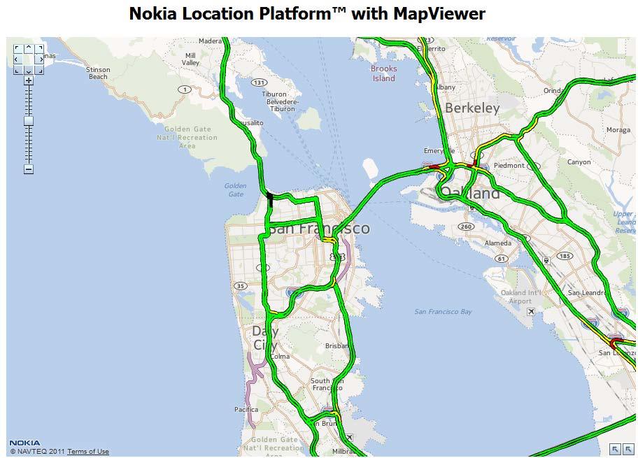 External Map Tiles Nokia Location Platform with MapViewer 12