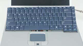 Replacing the Gateway 200ARC Keyboard 13 Lift the