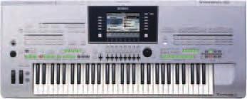 Voice x 5 Master EQ x 5 160 One Touch Setting Song x 70 (Music GM/ (GHS) Chorus 8 banks External Drives*2 Drum/SFX Kit x 12 Live!