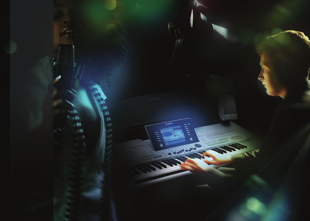 DIGITAL WORKSTATION Discover your Creativity Embark on a new musical journey and discover the creativity inside you. Introducing the Tyros3.