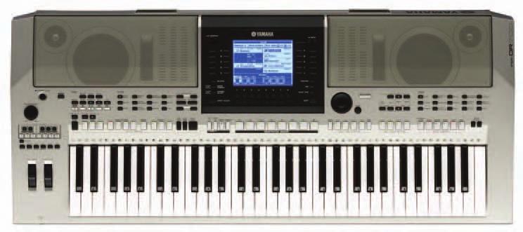 on the latest sounds and performance enhancements of the Tyros2 61 regular-sized touch sensitive keys and 64-note polyphony Exceptionally clear and powerful sounds strengthened by high quality DSP