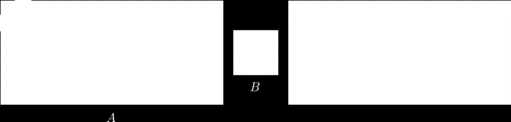 else mark it white If B is on a border element, some part of B is not contained in A