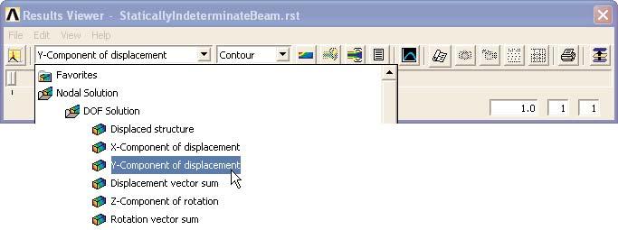 On the Ansys Main Menu select > General Postproc > Results Viewer This