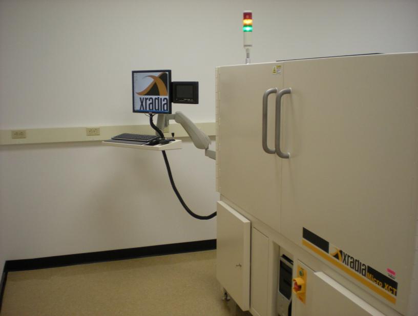 Part 1: INTRODUCTION AND BASICS The Xradia microxct scanner is a system that has many applications for imaging in a variety of fields such as biology, geology, and materials science.