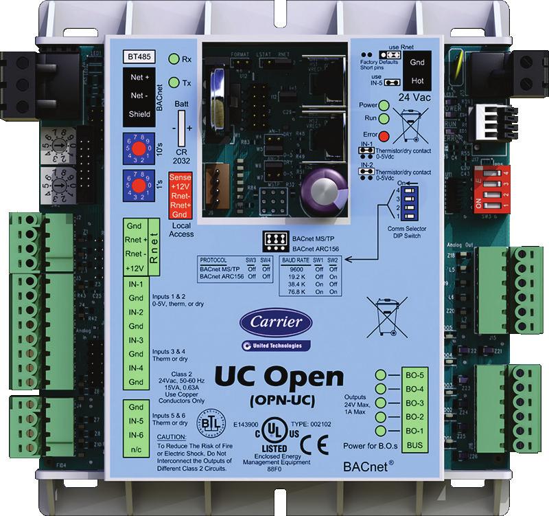 Introduction What is the UC Open controller?