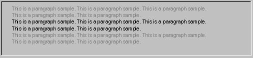 Formatting Paragraphs The Format area This area is the area in which you can set the alignment, the bullets and the line spacing.