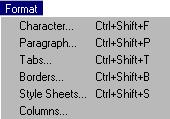 Chapter 2 Interface Align Right Selecting the Align Right menu command aligns the paragraphs in the selection with their right margins.