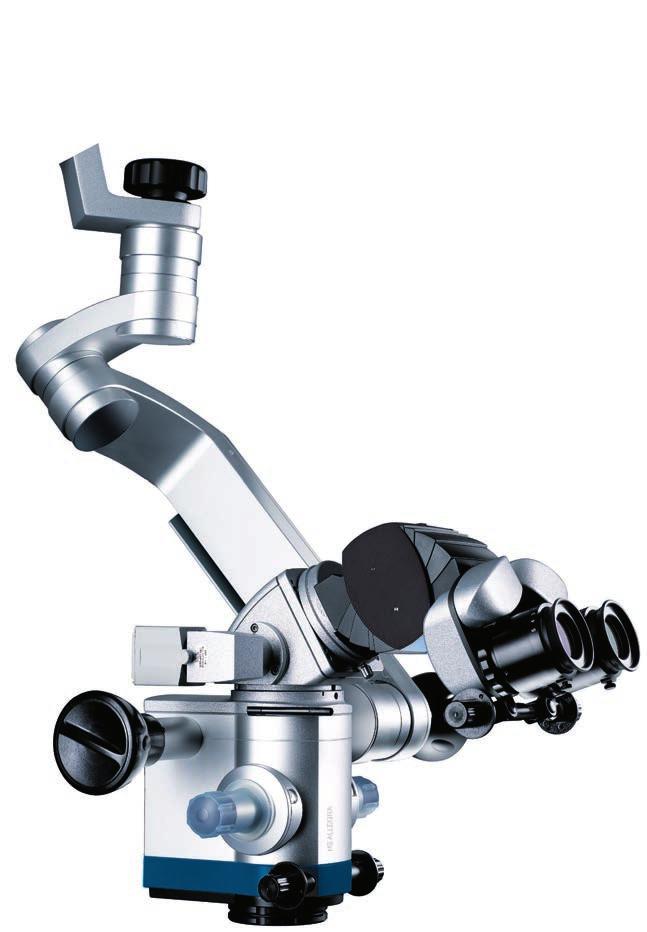 Additionally, the standard eyepiece head can be exchanged by a 160 inclinable one.