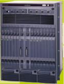 Examples of Multi-rack outers Alcatel 7670 SP Juniper TX8/T640 TX8