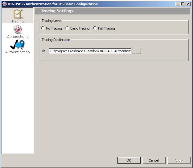 10 DIGIPASS Authentication for IIS basic Check the DIGIPASS Authentication for IIS basic installation guide
