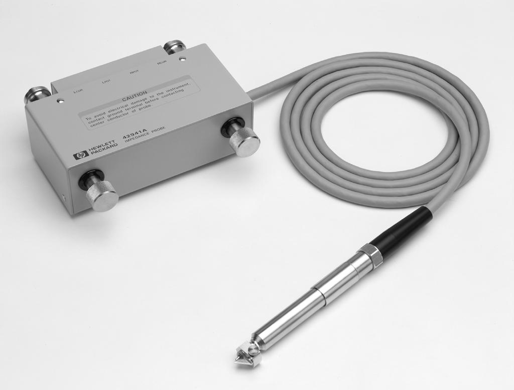Overview Product Overview Product Overview The 42941A is the impedance probe kit designed for the Impedance Analyzer.