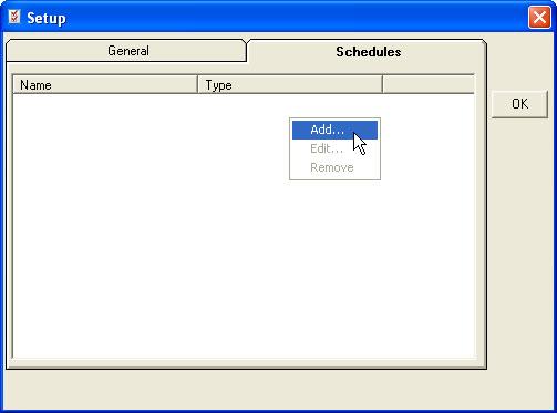 Schedule Tab The Schedules tab enables you to specify the time duration in which alarms and QoS for the monitored process should be generated.