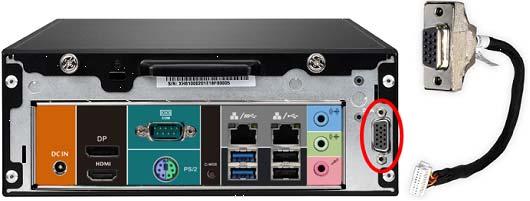 [6] COM-Port Adapter (H-RS232) Optional RS232 Serial Port