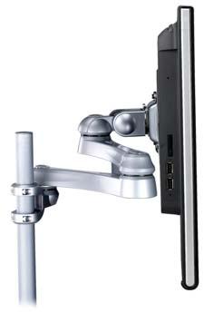 VESA mount The stand on the rear can easily be removed to unveil four VESA mounting screw holes that