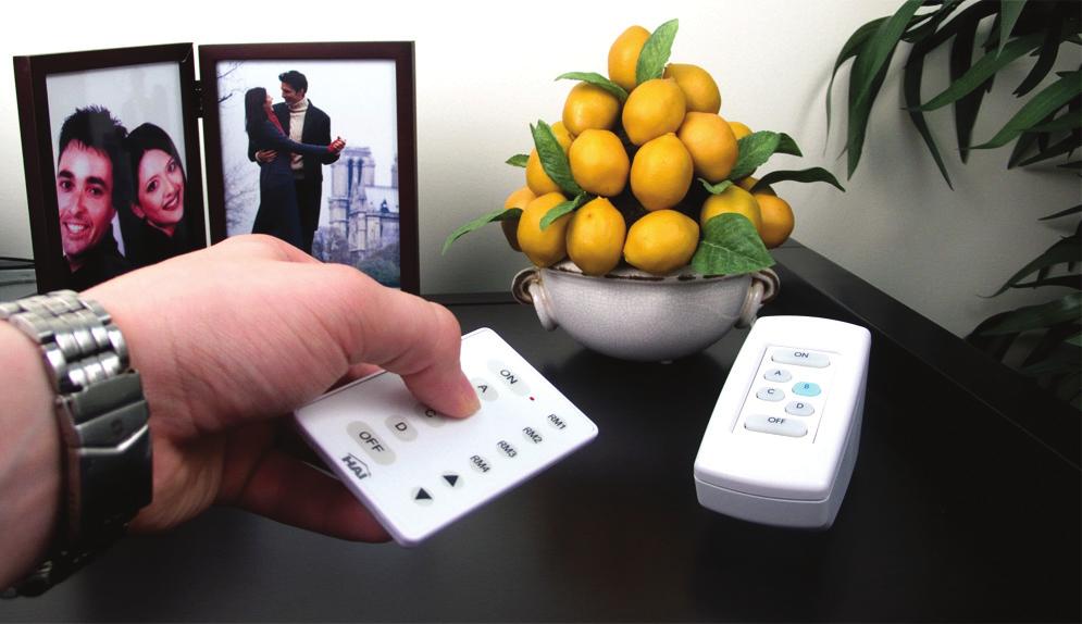 Additionally, lights can be controlled via remote control, telephone, Smartphone, Internet, Touchscreen, or TV. Control your lights with an OmniTouch 5.7 Touchscreen.