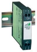 Signal Isolators Sineax TI 807 1 to 3 Channel Passive Isolators Passive Isolator, No Power Supply Required 0-20 or 4-20 ma 0-20, 4-20 ma, 0-10 V to 2-10 V Output Isolate I/O and Eliminate Ground