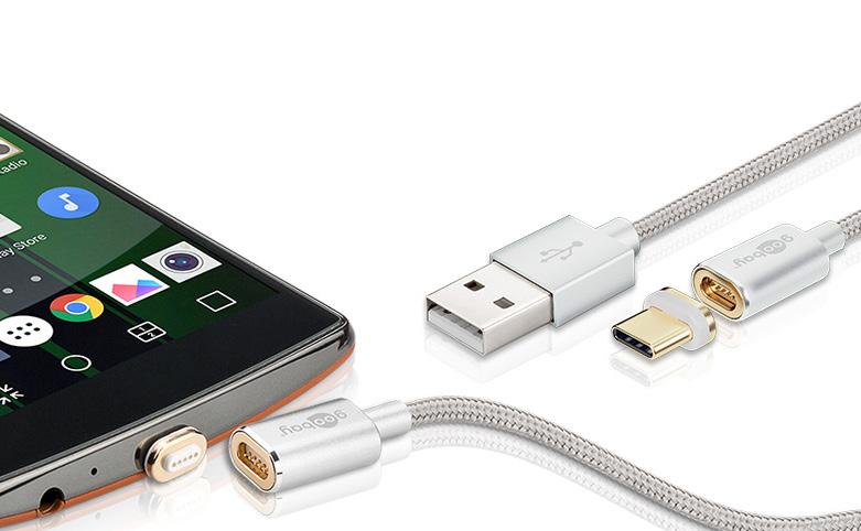 NEWS 04 2017 MAGNETIC USB-C CABLE charging and sync cable with magnetic connector for USB devices > page 2 MORE