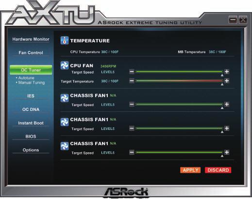 AXTU T he All-in-1 Tuning Softw are ASRock Extreme Tuning Utility (AXTU) is an all-in-one software to fine-tune different features in an userfriendly interface, which includes Hardware Monitor, Fan