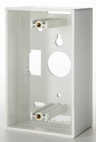 Phone Jack Wall Plate, BR, BK TPTELTVW 26TELTVW WP3409-WH