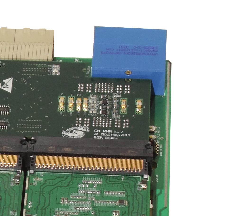 A single CN can support up to 16 optical links and a total of 18 GB DDR2-RAM.