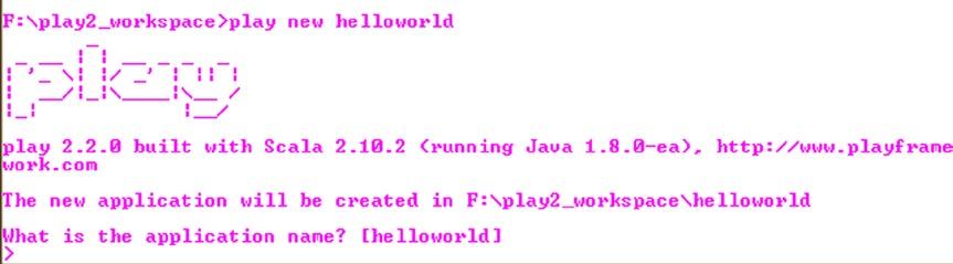 You can create a helloworld-scala application as illustrated in Figure 12-3.