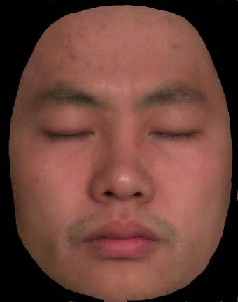 (b) (d) We have also experimented with our technique to relight a person s face to match the lighting condition on a different person s face image.