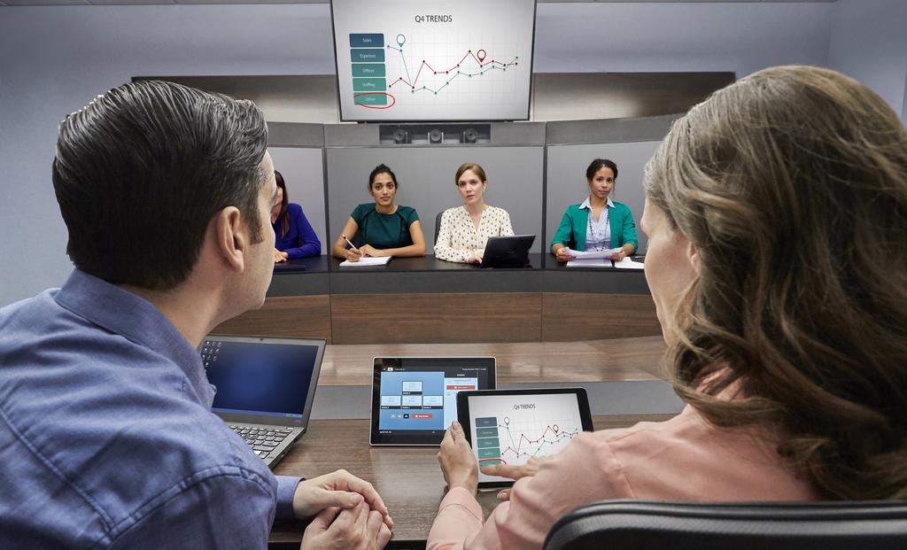 Unrivaled immersive experience Immersive solutions promise the absolute best video, audio and content quality a dramatic leap forward from traditional video conferencing rooms.