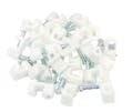 Cable clips white, pack of 50 5 TEL1 Double adaptor, 1 to 2 outputs 5 TEL3 Triple adaptor, 1 to 3 outputs 5 TEL67