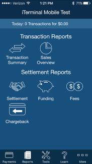 QUICK REFERENCE GUIDE iphone CHASE MOBILE CHECKOUT U.S. 13 TO PROCESS THE VOID OR REFUND FROM THE TRANSACTION SUMMARY SCREEN: 1. Tap Reports. 2. Under Transaction Reports, tap Transaction Summary. 3.