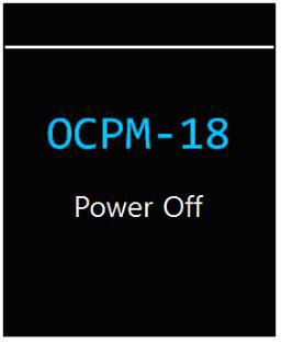 2.2 Screen Information 1) Power ON / OFF - Is used to turn the instrument power on and off.
