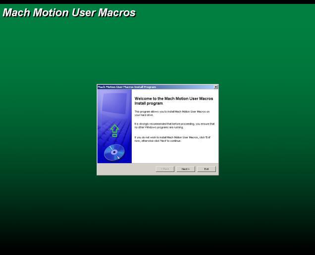 6 P a g e Figure 3 Ultimate Screen Confirmation Window When it is finished, make sure to select Install User Macros. Figure 4 User Macros Selection Your screen is now installed.