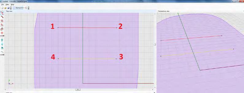 8 How to use the Tools New surface section Edit curves and control points Add control points Delete control points Rotate shape Define shape centre Image 16: Tools toolbar 8.