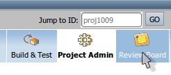 of the Project Admin tool. 5f.