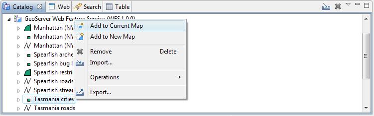 Select Navigation > Show All from the menu bar. 2. Select the Tasmanian cities in the Layers View. 3.