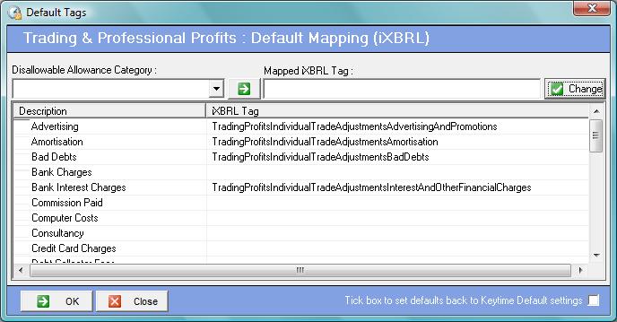 11 4. Select the relevant section in the tagging tree and locate a relevant tag.
