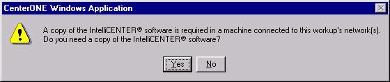 Click the box next to IntelliCENTER Software. Entering a check mark in the IntelliCENTER Software box will supply the software with the MCC. The other fields are accepted at their default values.