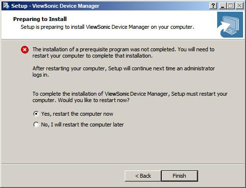 Installing and Upgrading ViewSonic Device Manager Installing ViewSonic Device Manager 6.