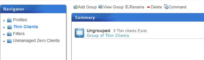 Managing All Your Clients 3.4.3 Creating Client Groups You can create a client group for putting a set of clients together for ease of management.