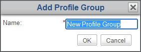 A setting profile group is a set of profiles grouped together for ease of management.