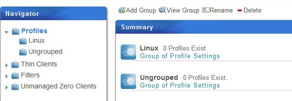You can use the system default (Ungrouped), and then change the group of the profile at a later time if necessary.
