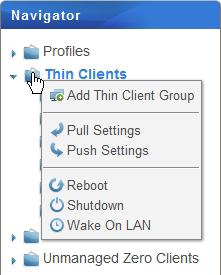 Managing All Your Clients Waking All Client Groups through Your Local Network To wake all client groups through