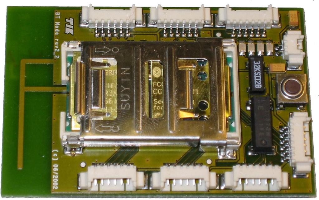 mm 61 mm Generic Sensor Interfaces UART and I2C Data Interfaces CPU Atmel