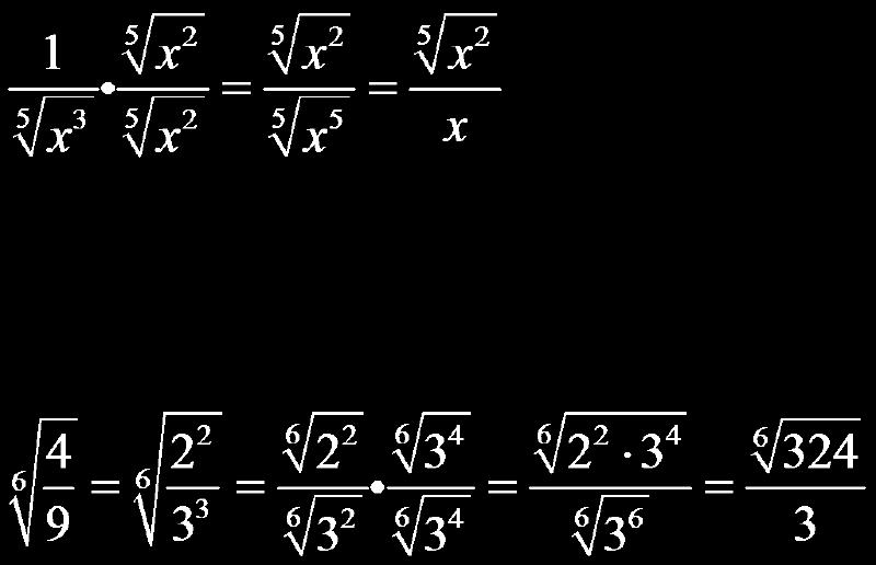 Slide 140 / 180 Rationalizing n th roots of monomials Remember that, given an n th root in the