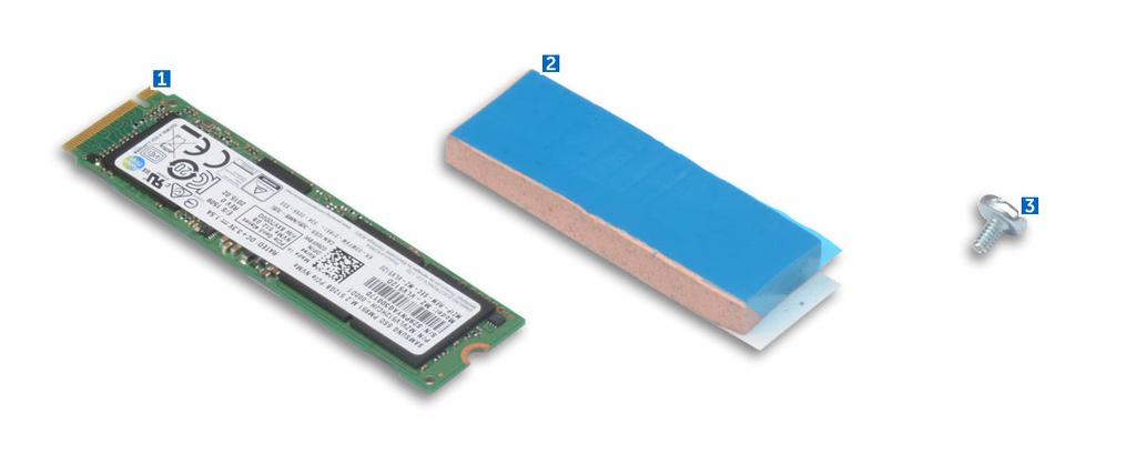 Removing the PCIe SSD Card 1. Follow the procedures in Before Working Inside Your Computer. 2. Remove the cover. 3. Remove the screw that secures the PCIe SSD card.. 4.